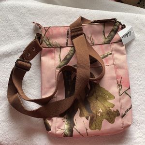 NWT Cabela’s ladies mini crossbody bag pink/brown